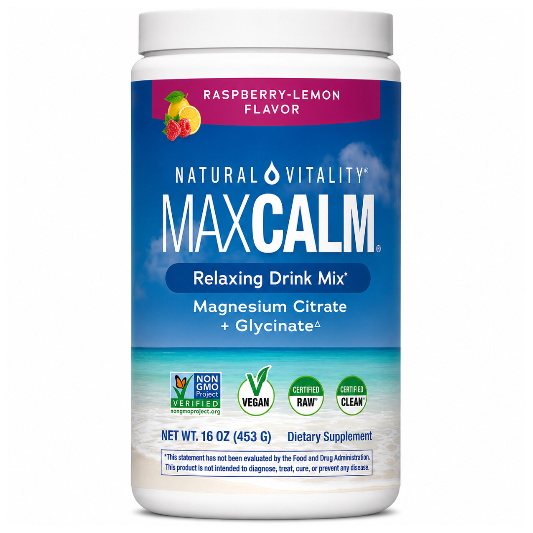 MAXCALM® | Magnesio para Estrés, Descanso y Energía