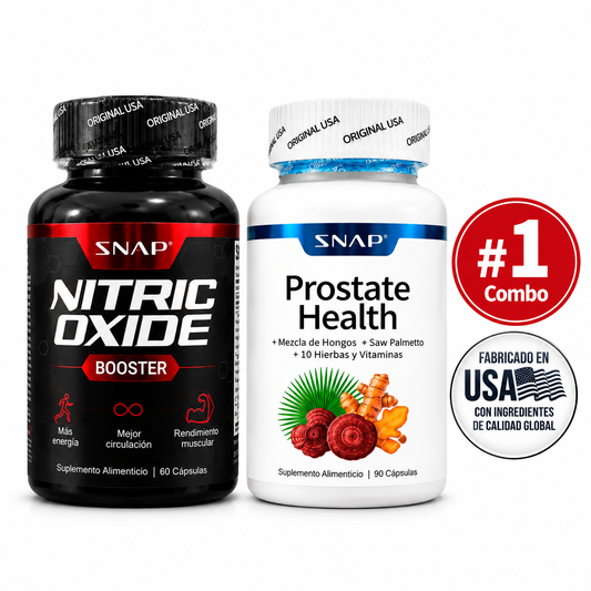 COMBO PRÓSTATA HEALTH + NITRIC OXIDE