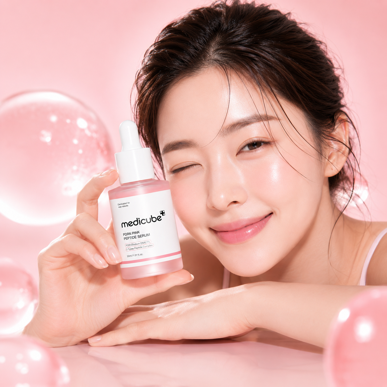 MEDICUBE PDRN PINK PEPTIDE SERUM