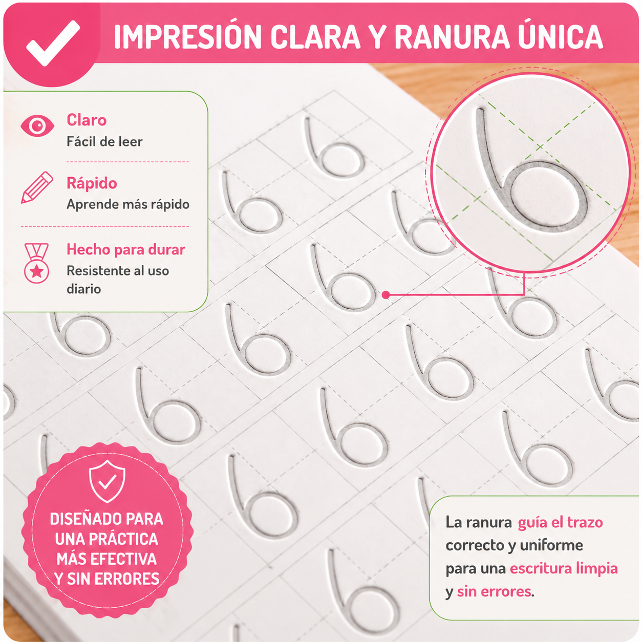 KIT DE 4 LIBROS MÁGICOS PARA APRENDER A ESCRIBIR