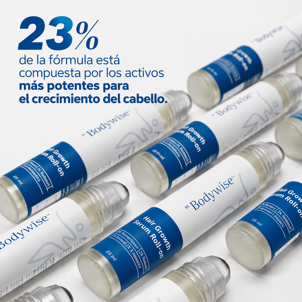 BODY WISE HAIR GROWTH SERUM – Sérum para Crecimiento y Densidad Capilar