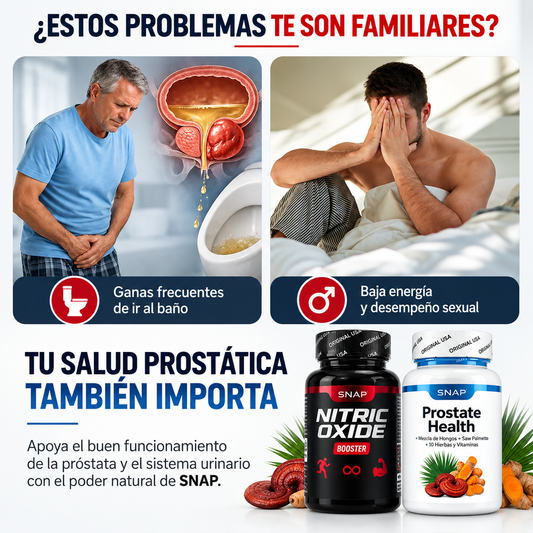 COMBO PRÓSTATA HEALTH + NITRIC OXIDE