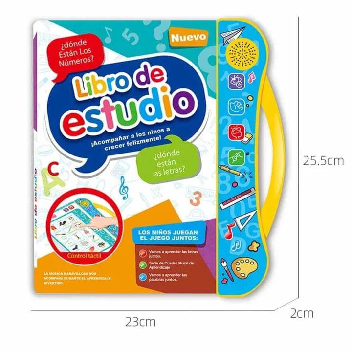 Libro Mágico Interactivo para Niños: Aprende Jugando con Sonidos y Dibujos