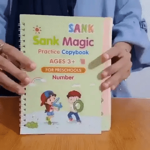 KIT DE 4 LIBROS MÁGICOS PARA APRENDER A ESCRIBIR
