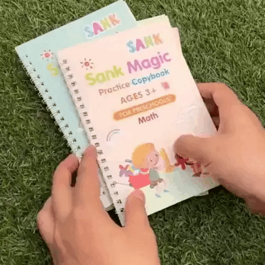 KIT DE 4 LIBROS MÁGICOS PARA APRENDER A ESCRIBIR
